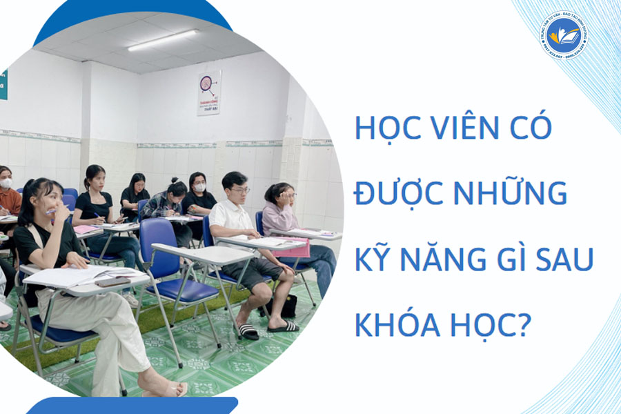 Bạn sẽ được đào tạo đầy đủ những kỹ năng liên quan đến quản lý nhân sự