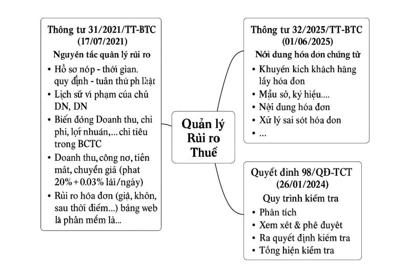 Sơ đồ Pháp lý Quản lý rủi ro về Thuế