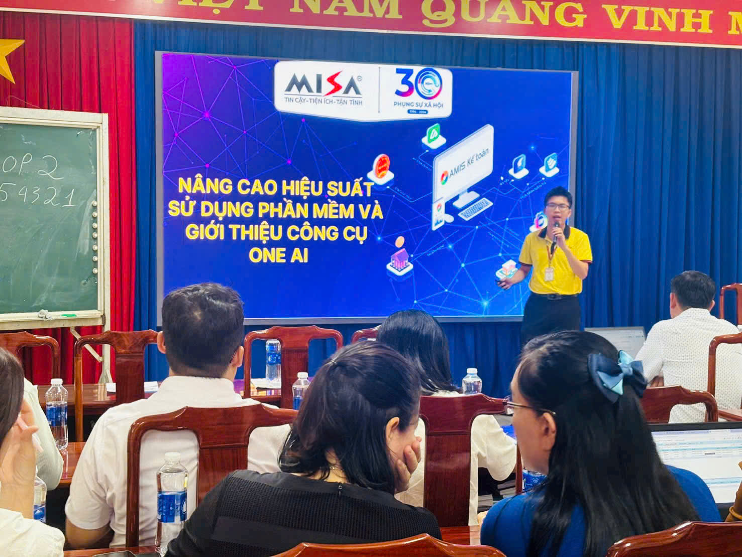 Chuyên gia Công ty CP MISA đào tạo phần mềm kế toán